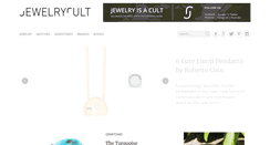 Desktop Screenshot of jewelrycult.com